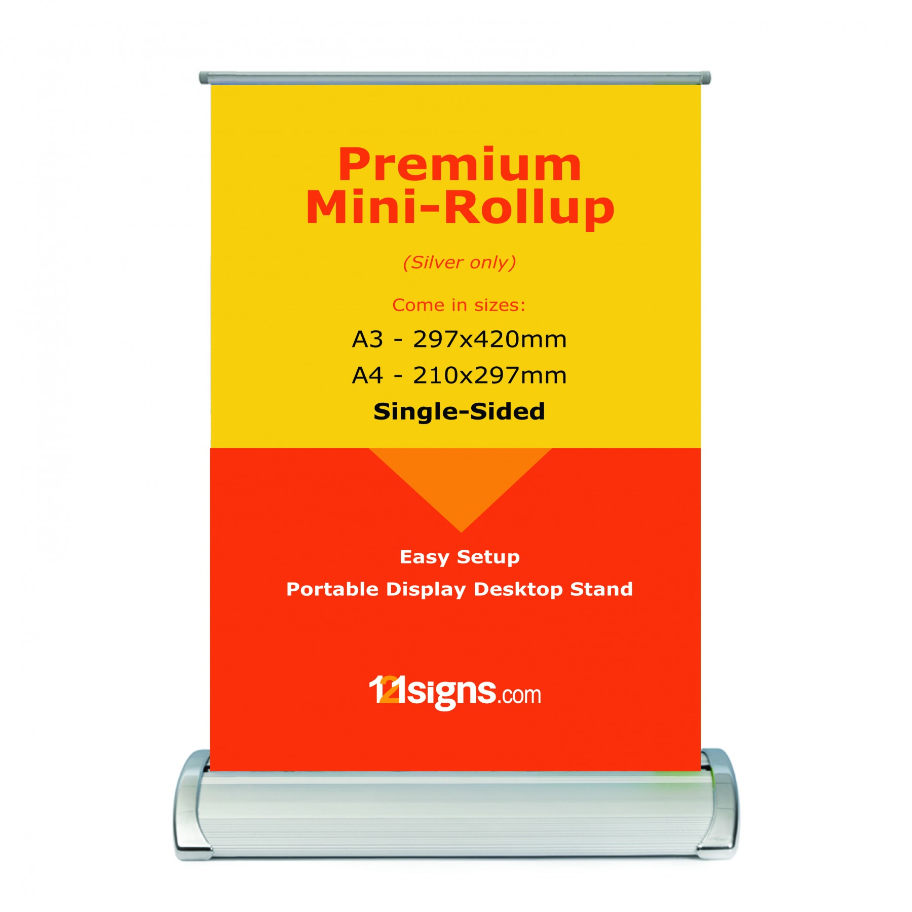 Roll-up Banner Mini A4, Stand