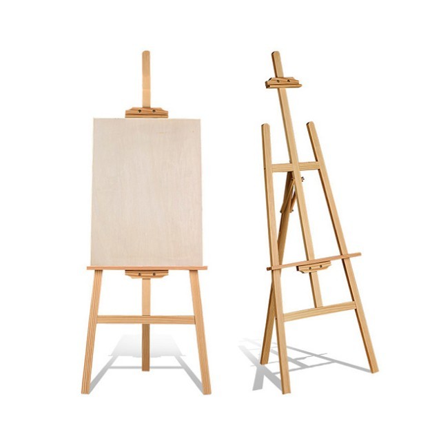 Wooden easel cheap