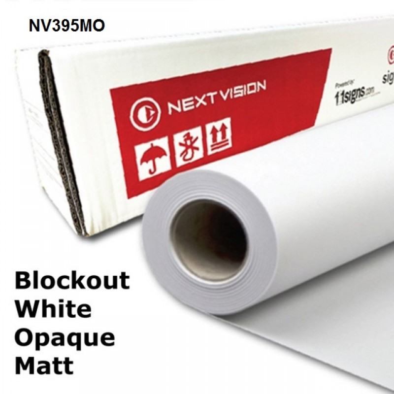 NV™ Block-Out Vinyl Sticker (White Opaque Backing) (NV395MO) - Matte