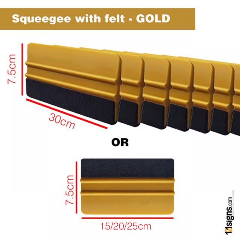 Squeegee with Felt