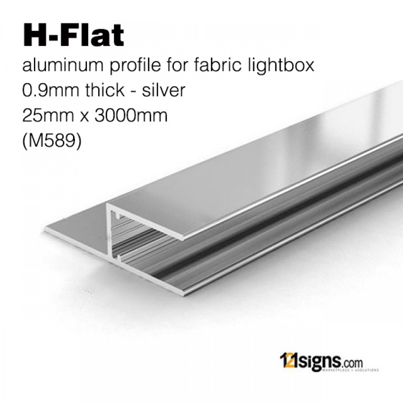 Aluminium Profile for Fabric Lightbox