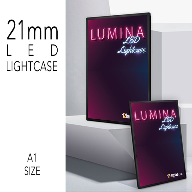 LUMINA LED Lightcase - Black - A1