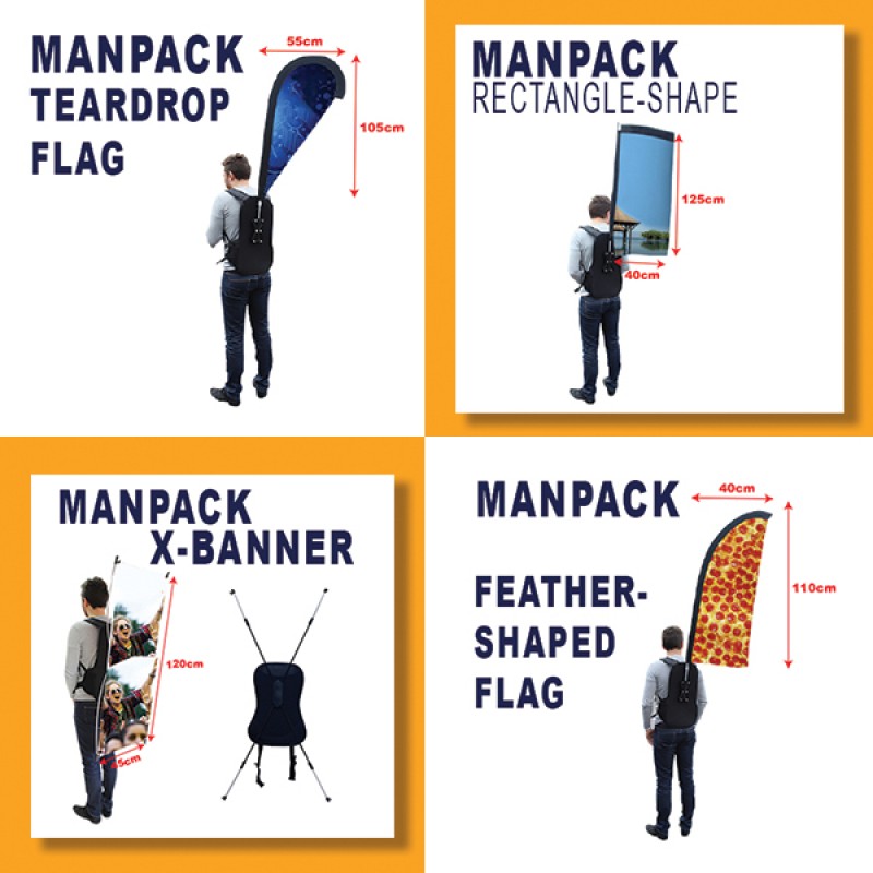 FLAG BACKPACK Banners