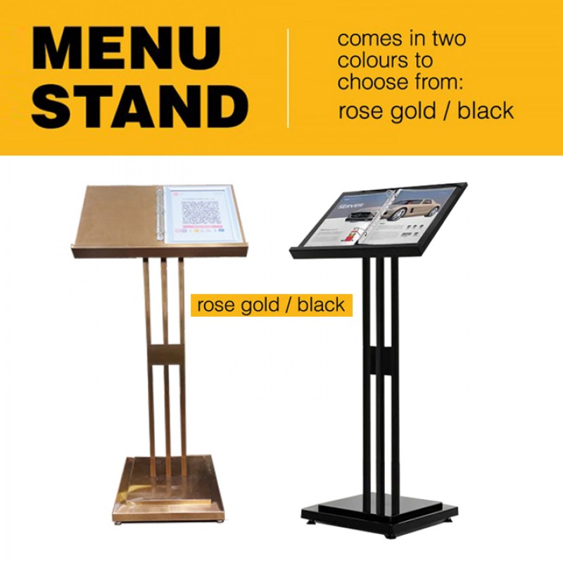 Fancy MENU Stand