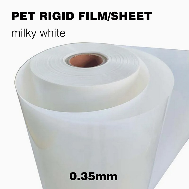 PET Rigid Sheet (0.35mm) - Milky-White - 950mm