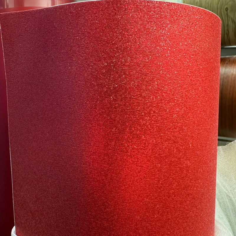 NV™ Self-Adhesive Colour Sticker (Printable) - SandBlast Chinese Red (SH-160)