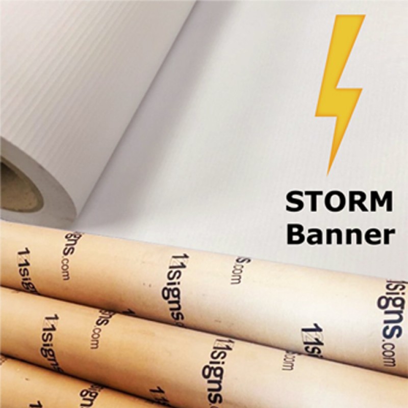NV™ Storm Frontlit PVC Banner (510g) 1000Dx1000D - 5M x 50M