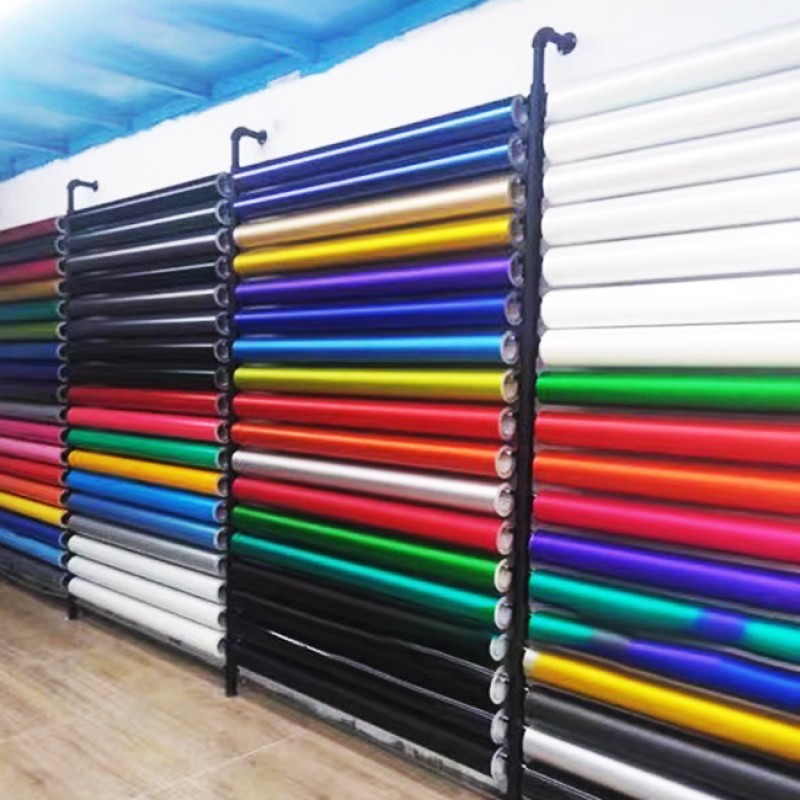 Wall-Mounted Roll Material Rack