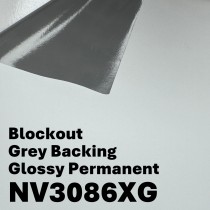 NV™ Block-Out Permanent Vinyl Sticker (Grey Backing) (NV3086XG) - Glossy