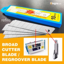 18mm Broad Cutter BLADE / Regroover BLADE (1pack=10pcs)