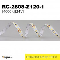 LED Strip (RC-2808-Z120-1) [4000K] [24V] (1roll=10meters)