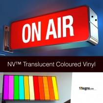 NV™ Translucent Lightbox Coloured Sticker
