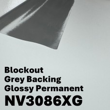 NV™ Block-Out Permanent Vinyl Sticker (Grey Backing) (NV3086XG) - Glossy