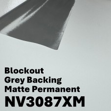 NV™ Block-Out Permanent Vinyl Sticker (Grey Backing) (NV3087XM) - Matte