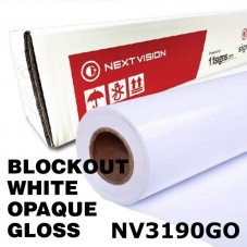 NV™ Block-Out Vinyl Sticker (White Opaque Backing) (NV3190GO) - Glossy
