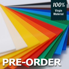 Acrylic Solid Sheet - 1220x2440mm - Clear [PRE-ORDER]