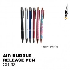 Air Bubble Release Pen - QG-62-1 Black
