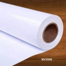 NV White Vinyl Sticker (NV350)