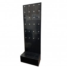 Hardware Tool Display Rack (Hole Board) - Black