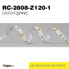 LED Strip (RC-2808-Z120-1) [4000K] [24V] (1roll=10meters)