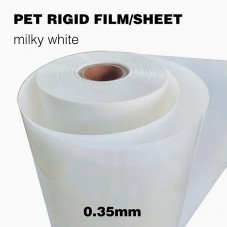 PET Rigid Sheet (0.35mm) - Milky-White - 950mm