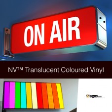 NV™ Translucent Lightbox Coloured Sticker