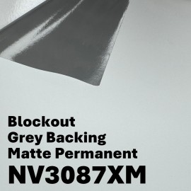 NV™ Block-Out Permanent Vinyl Sticker (Grey Backing) (NV3087XM) - Matte