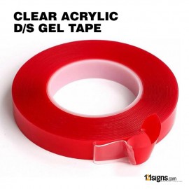 Clear Acrylic Double Side Gel Tape