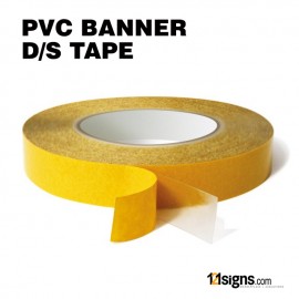 PVC Banner Double-Sided Tape - 25mm x 50yards