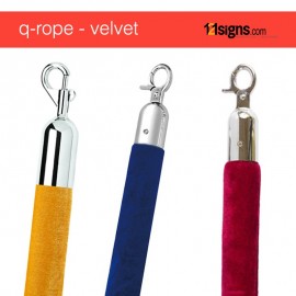 Q-Hook Velvet ROPE