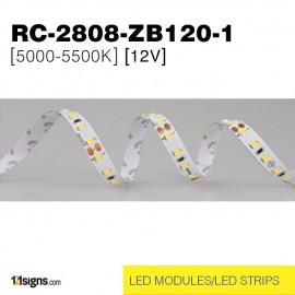 LED Strip (RC-2808-ZB120-1) [5000-5500K] [12V] (1roll=5meters) 