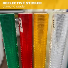 Reflective Sticker - 1.23M x Per Meter