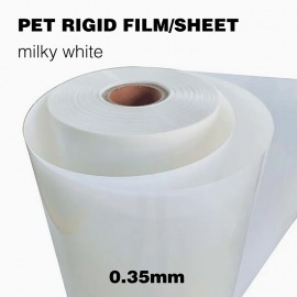 PET Rigid Sheet (0.35mm) - Milky-White - 950mm
